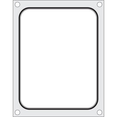 Těsnicí matrice pro těsnicí stroj , HENDI, na misku bez dělení 227x178 mm | 805572